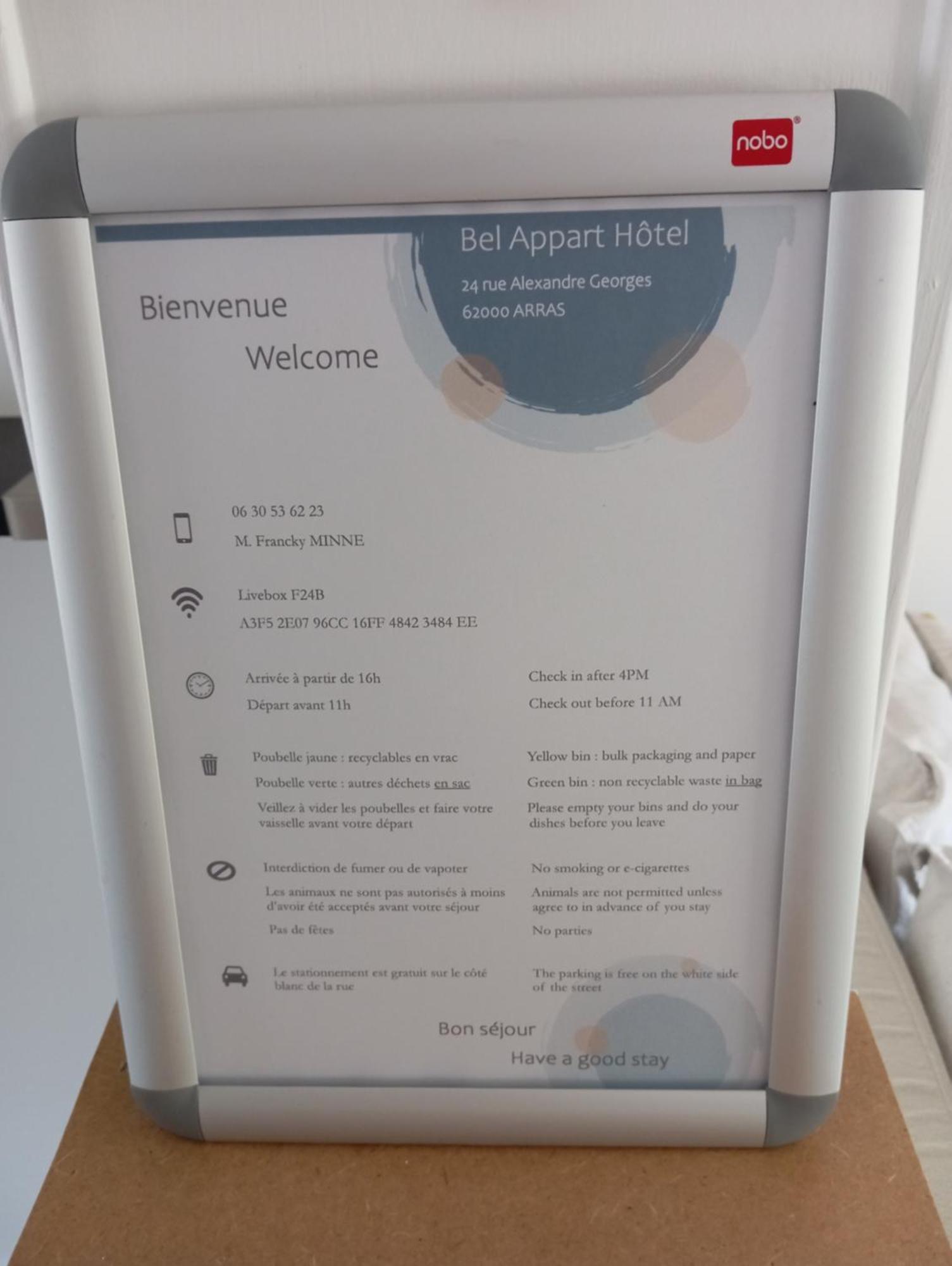 Belapparthotel 阿拉斯 外观 照片